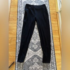 Lululemon Fleece Joggers Sz 8 Drawstring Side and Back Pocket